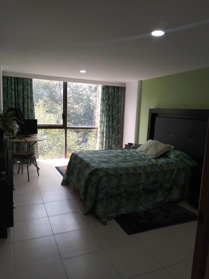 Charming Sunny Bedroom Overlooking Beautiful Amsterdam Avenue In Best Condesa Area Mexico-stad Buitenkant foto