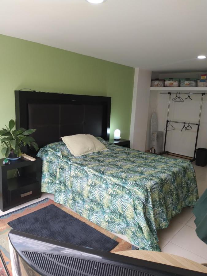 Charming Sunny Bedroom Overlooking Beautiful Amsterdam Avenue In Best Condesa Area Mexico-stad Buitenkant foto